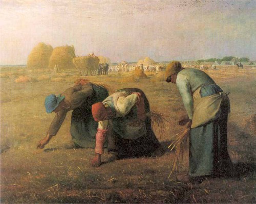 Jean-Francois Millet, The Gleaners, 1857