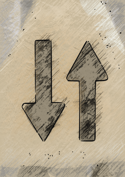 up-from-down-pop-art